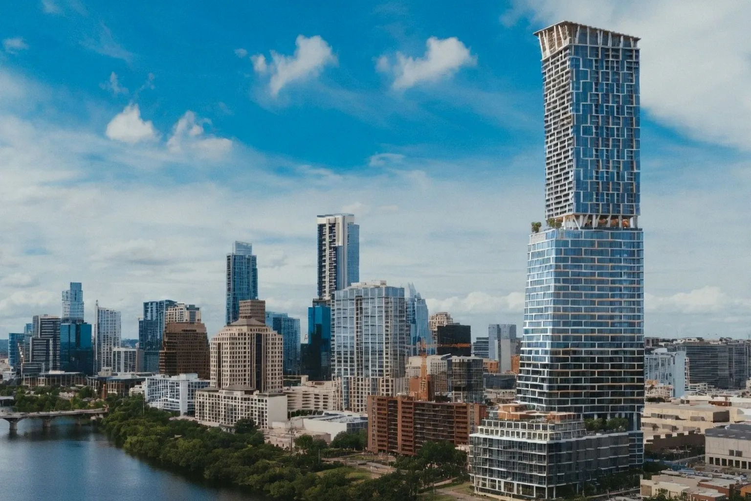 Waterline Tower : les secrets de performance du chantier le plus haut du Texas